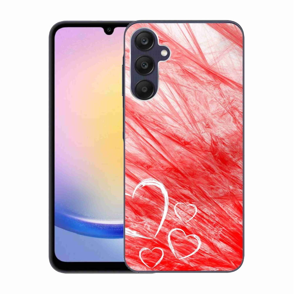 Gelový kryt mmCase na Samsung Galaxy A25 5G - heart