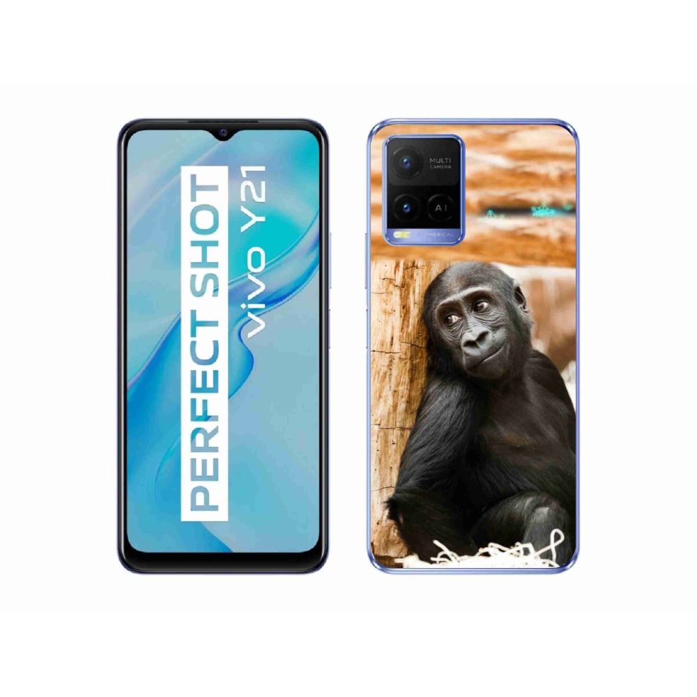 Gelový kryt mmCase na Vivo Y21/Y21s/Y33s - gorila
