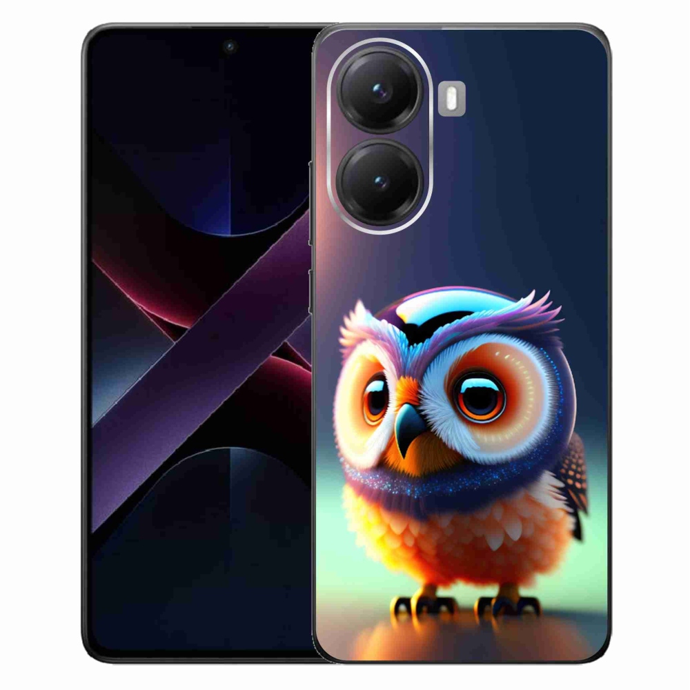 Gelový kryt mmCase na Xiaomi Poco X7 Pro 5G - sovička
