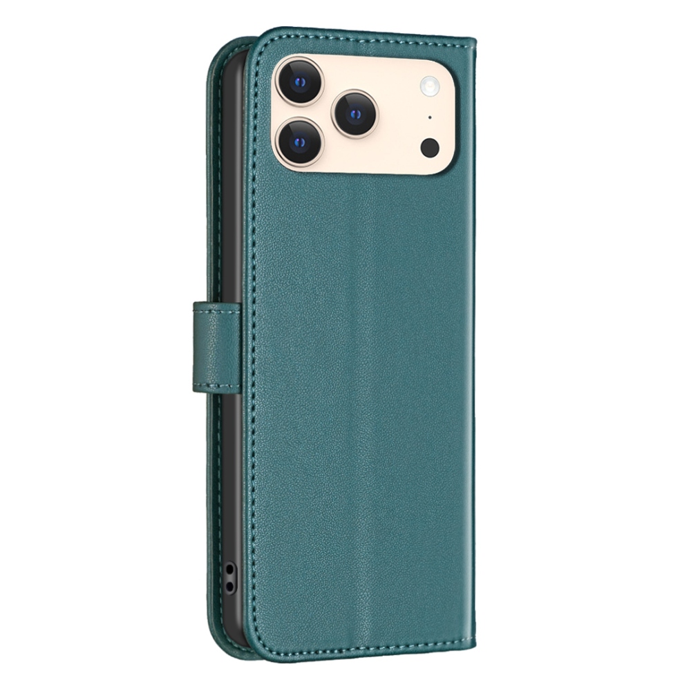 BNF knížkové pouzdro na iPhone 17 Pro - zelené