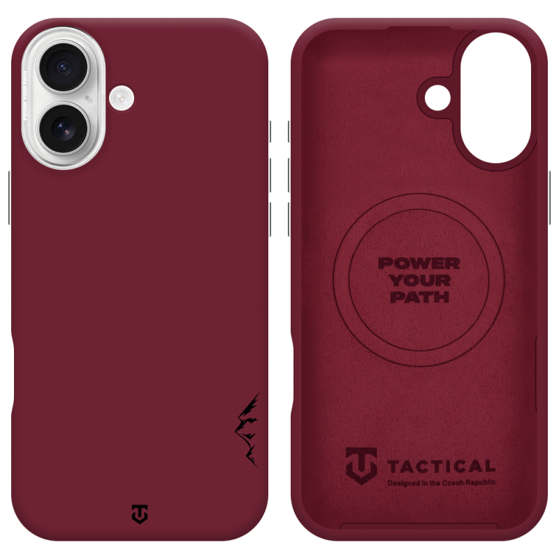 Tactical MagForce Velvet Smoothie 2.0 Kryt pro Apple iPhone 17 Burgundy