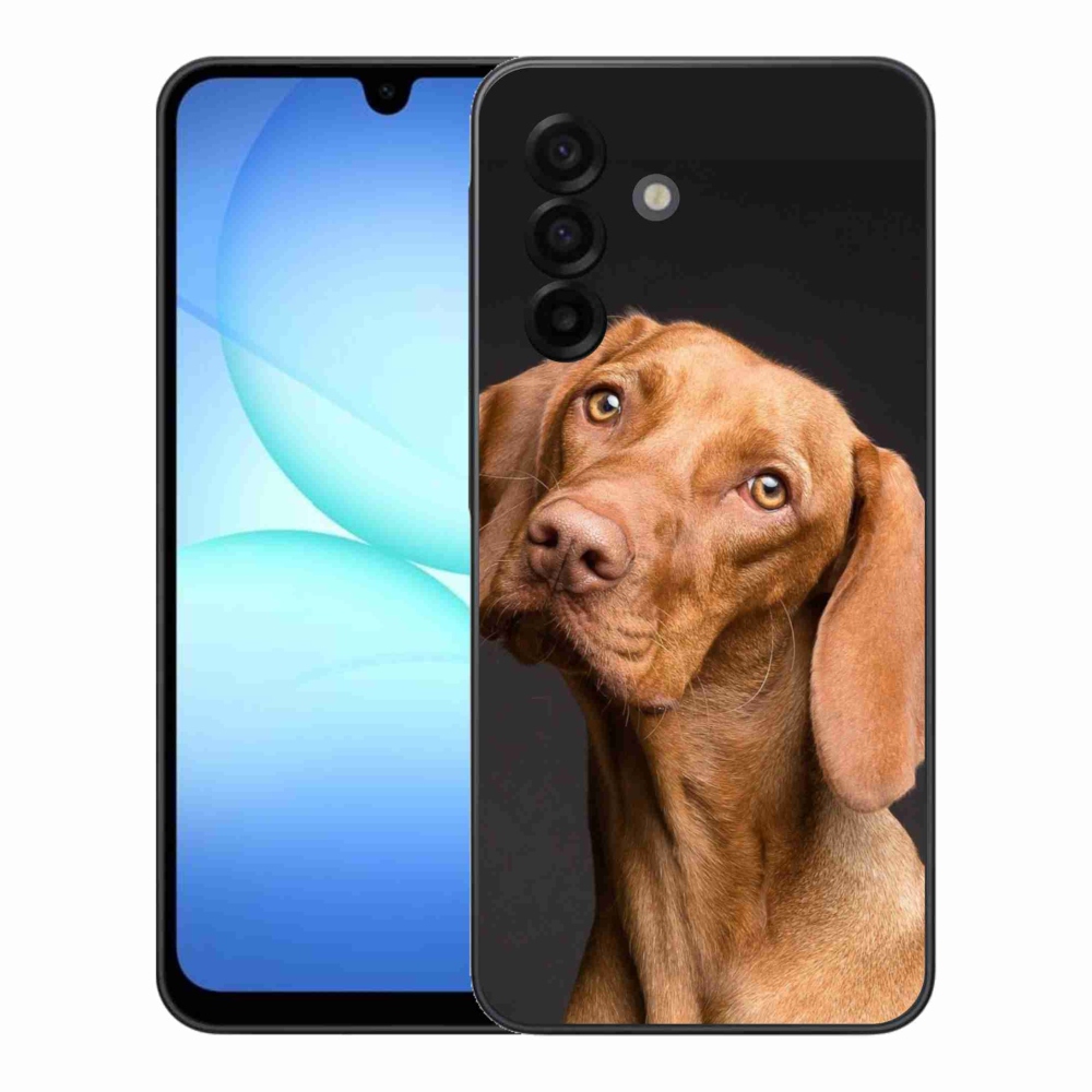 Gelový kryt mmCase na Samsung Galaxy A17 5G - maďarský ohař