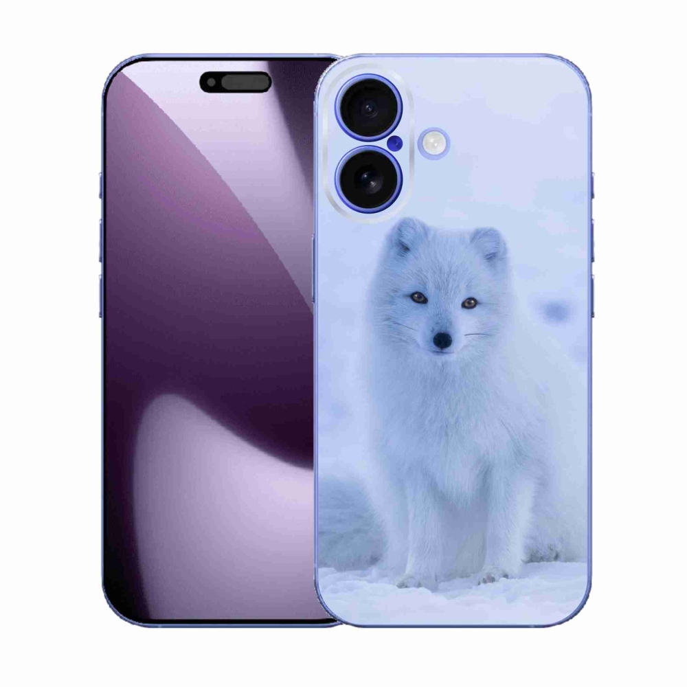 Gelový kryt mmCase na iPhone 17 - polární liška