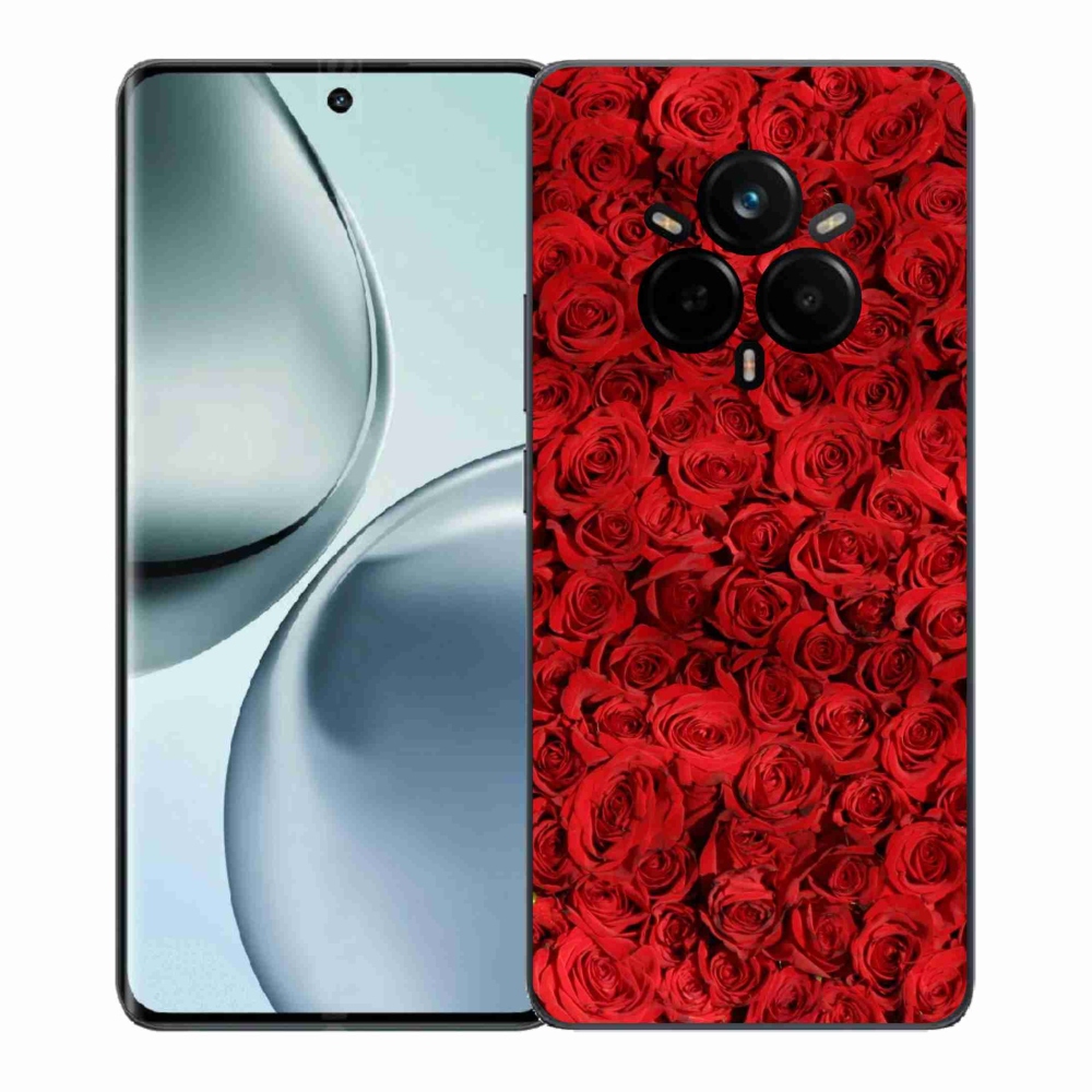 Gelový kryt mmCase na Realme 14 Pro+ 5G - růže