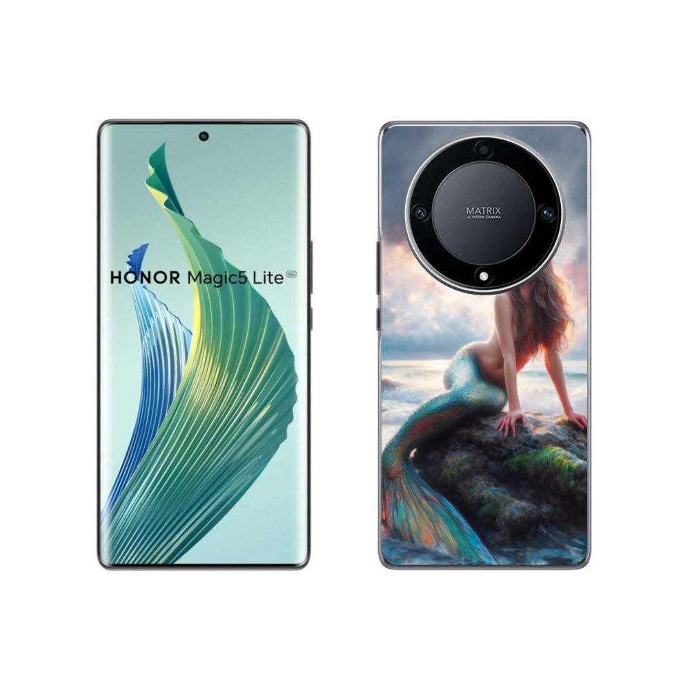Gelový kryt mmCase na Honor Magic 5 Lite 5G - mořská panna