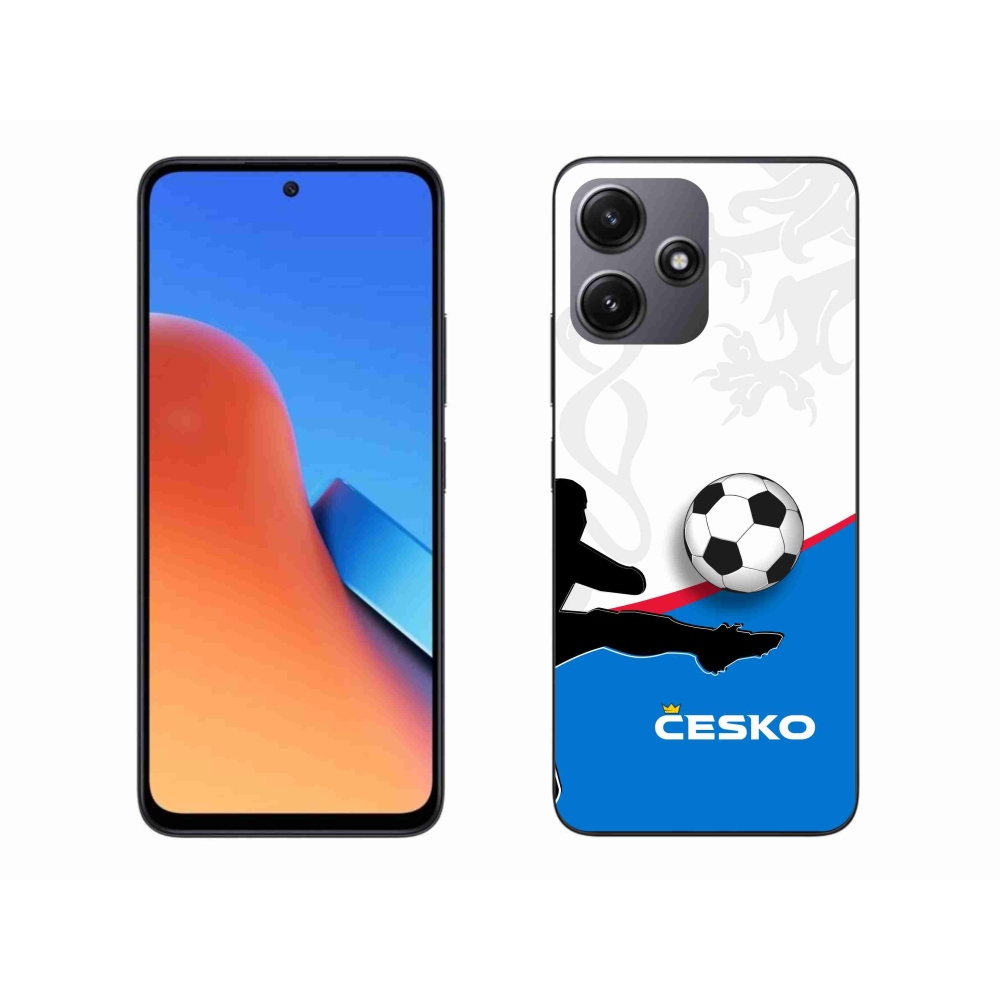 Gelový kryt mmCase na Xiaomi Redmi 12 5G - fotbal Česko 3