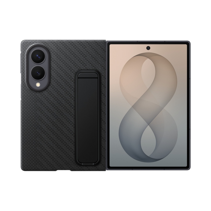 EF-XF971SBE Samsung Carbon Standing Kryt pro Galaxy Z Fold 8 Black