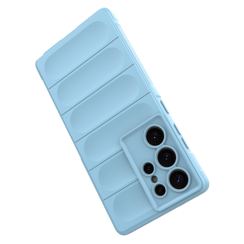 Rugg odolný gelový obal na Samsung Galaxy S25 Ultra - světlemodrý