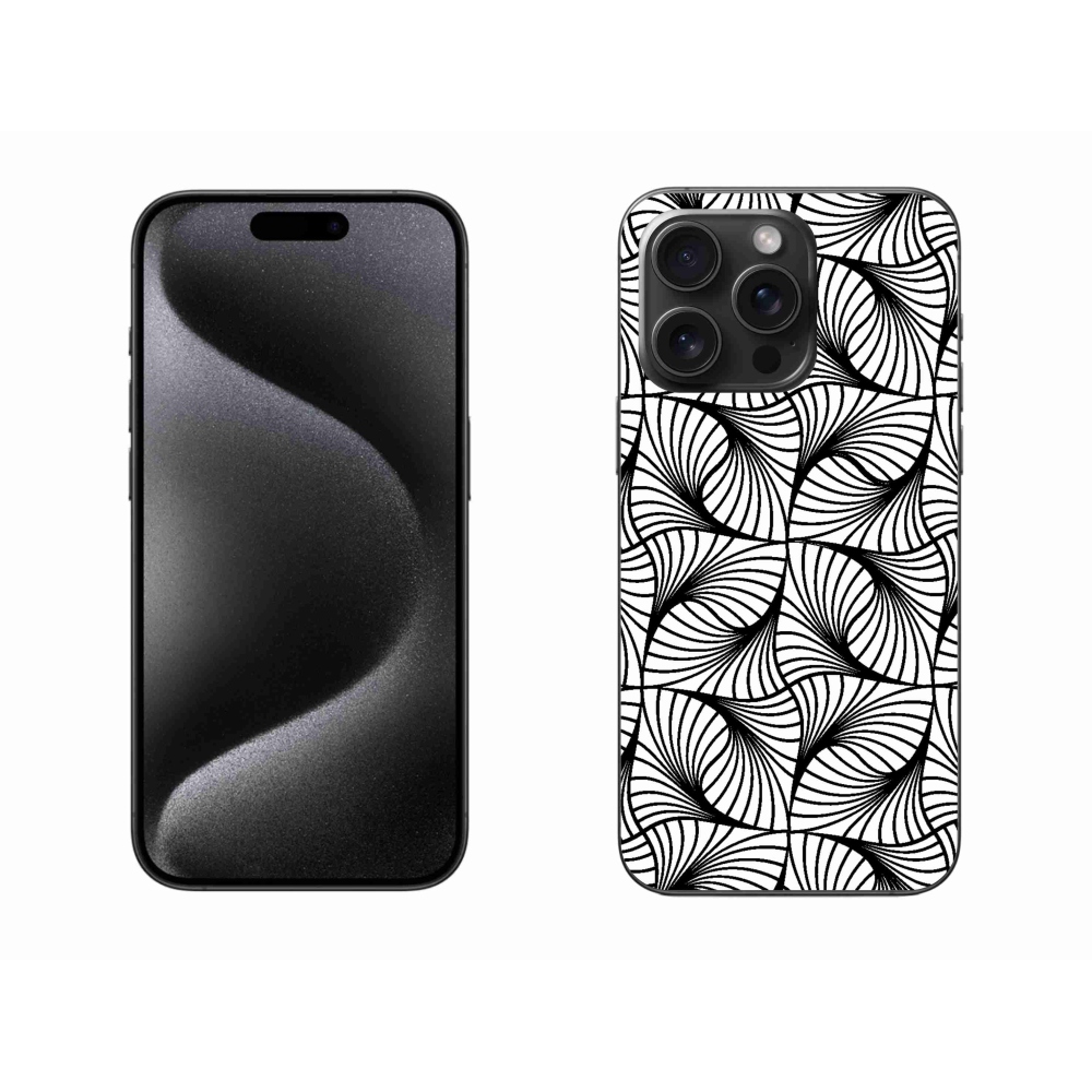 Gelový kryt mmCase na iPhone 15 Pro Max - abstrakt 11
