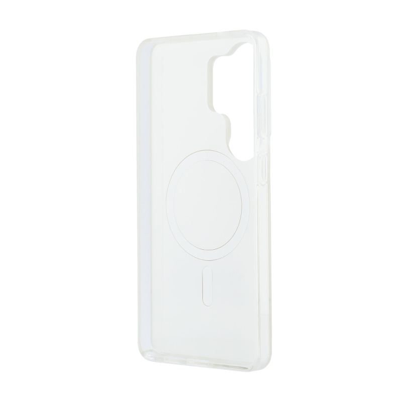 Karl Lagerfeld IML K&CH Back Logo Magnetic Zadní Kryt pro Samsung Galaxy S26 Ultra Transparent