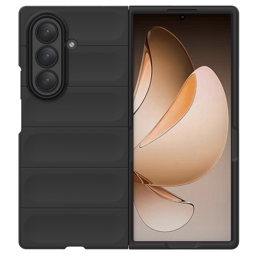 Rugg odolný gelový obal na Samsung Galaxy Z Fold7 5G - černý