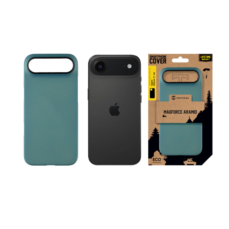 Tactical MagForce Aramid Kryt pro Apple iPhone Air Blue Jay