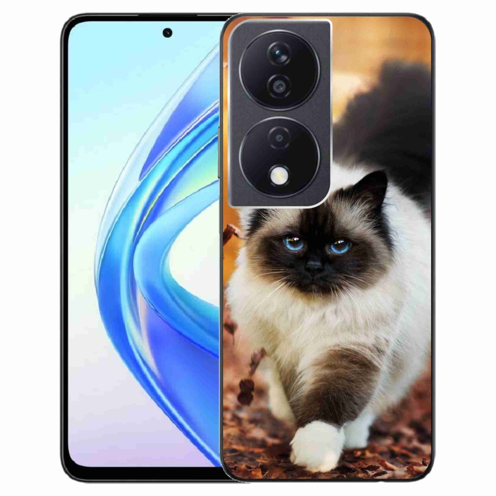 Gelový obal mmCase na Honor X7b/Honor 90 Smart - kočka