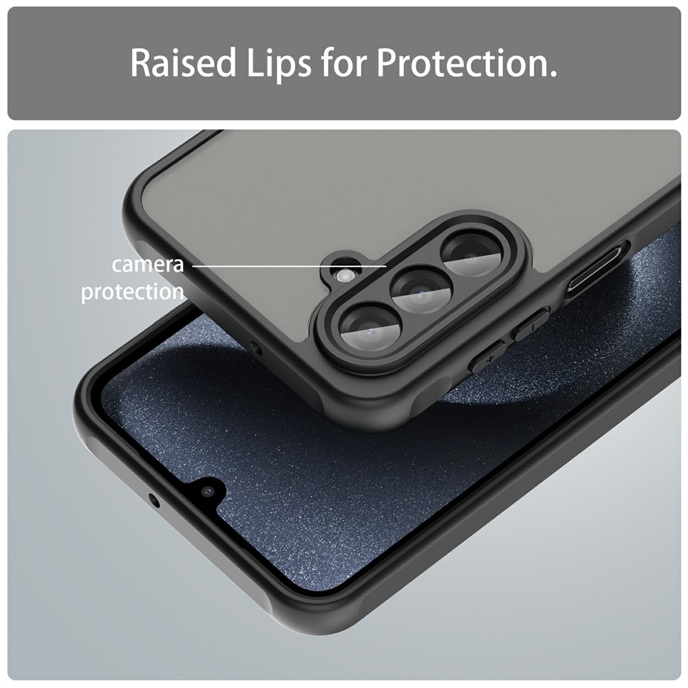 Proof gelový obal s pevnými zády na Samsung Galaxy A17 5G - černý