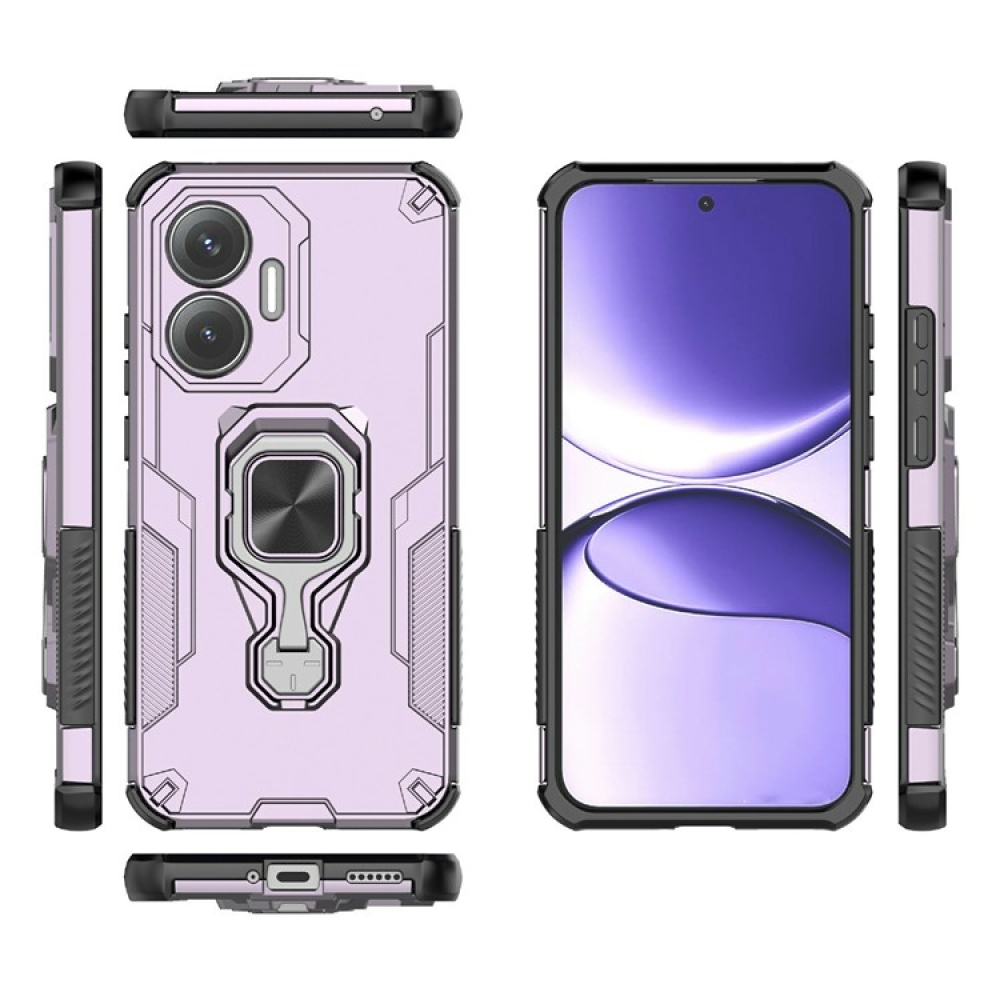 Hole odolný kryt na Xiaomi Poco F7 5G - růžový