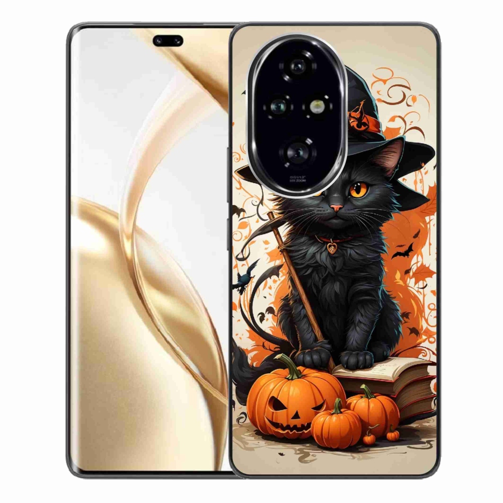 Gelový kryt mmCase na Honor 200 Pro 5G - kocour čaroděj