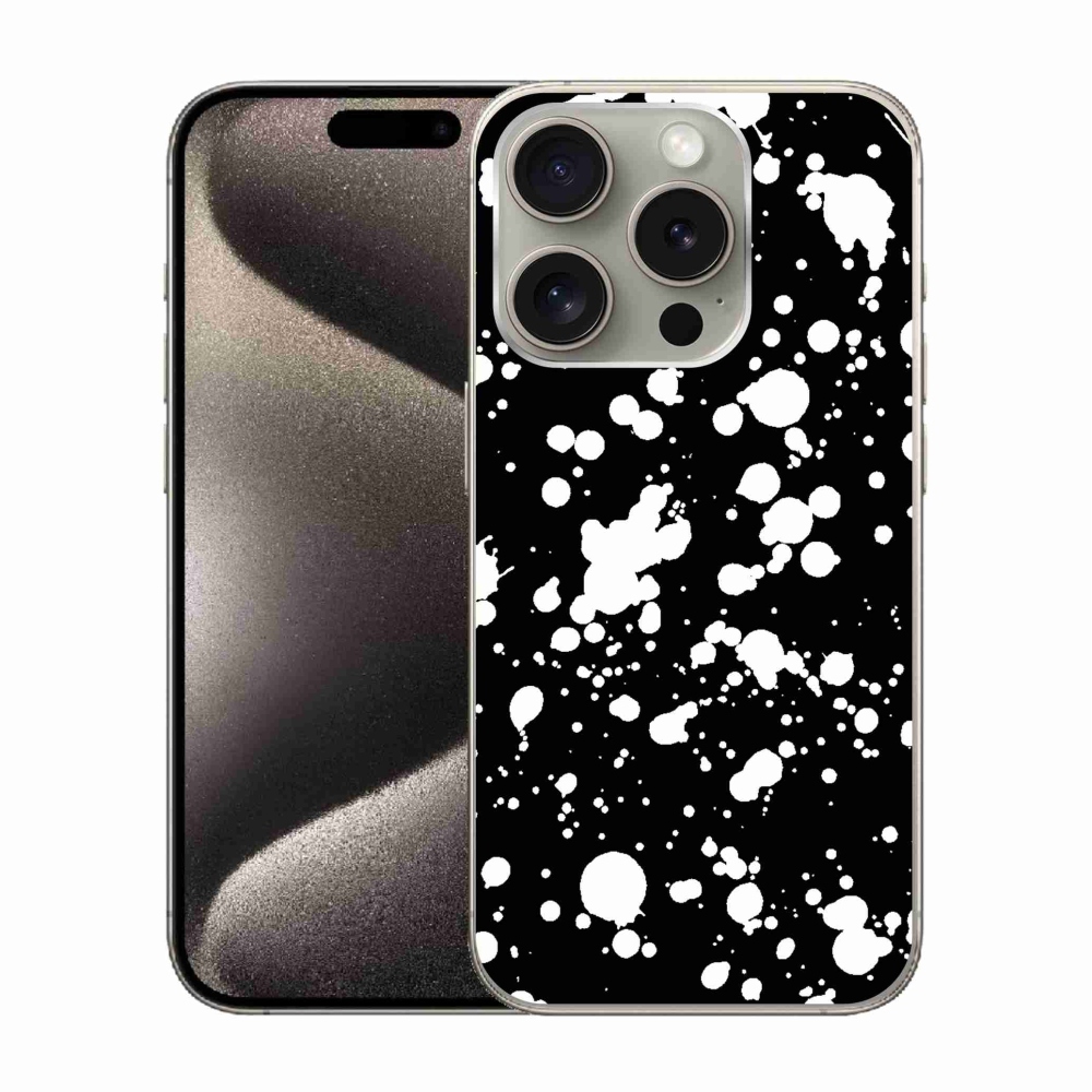 Gelový kryt mmCase na iPhone 15 Pro - abstrakt 32