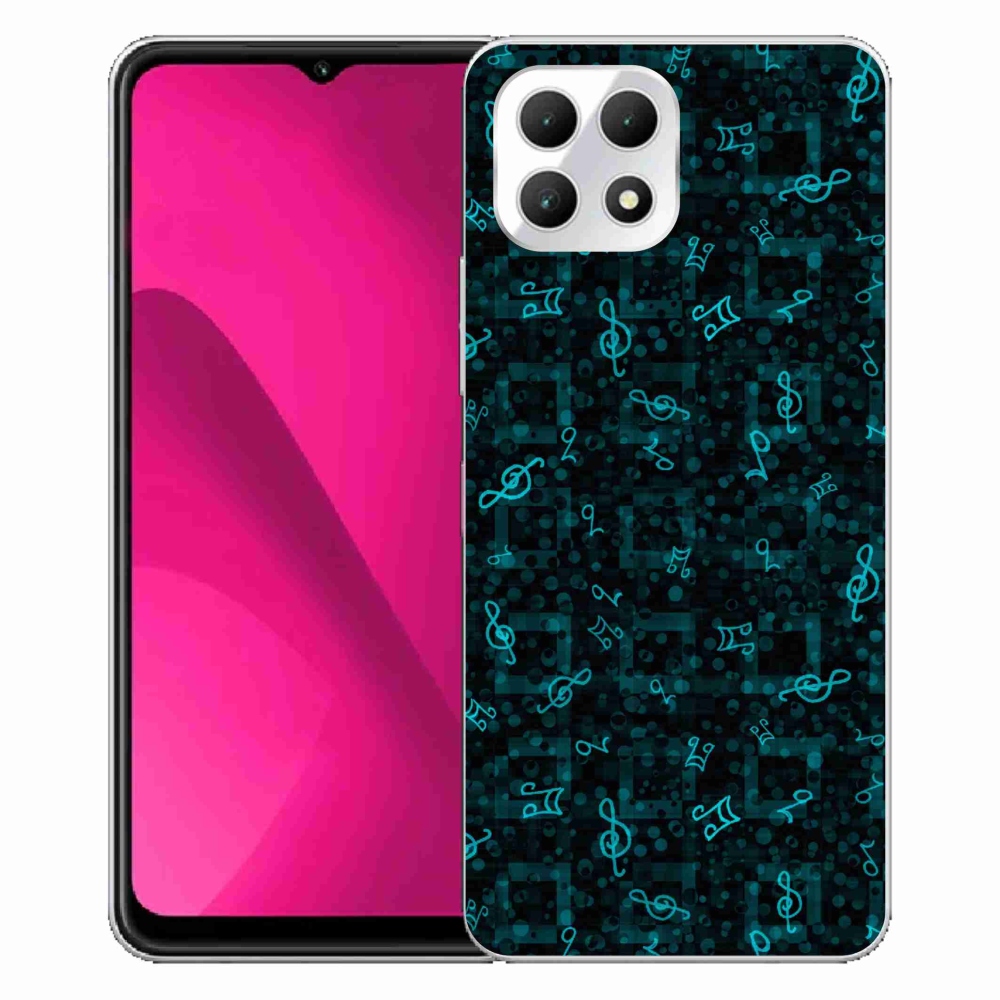 Gelový kryt mmCase na T-Mobile T Phone 2 - noty 1