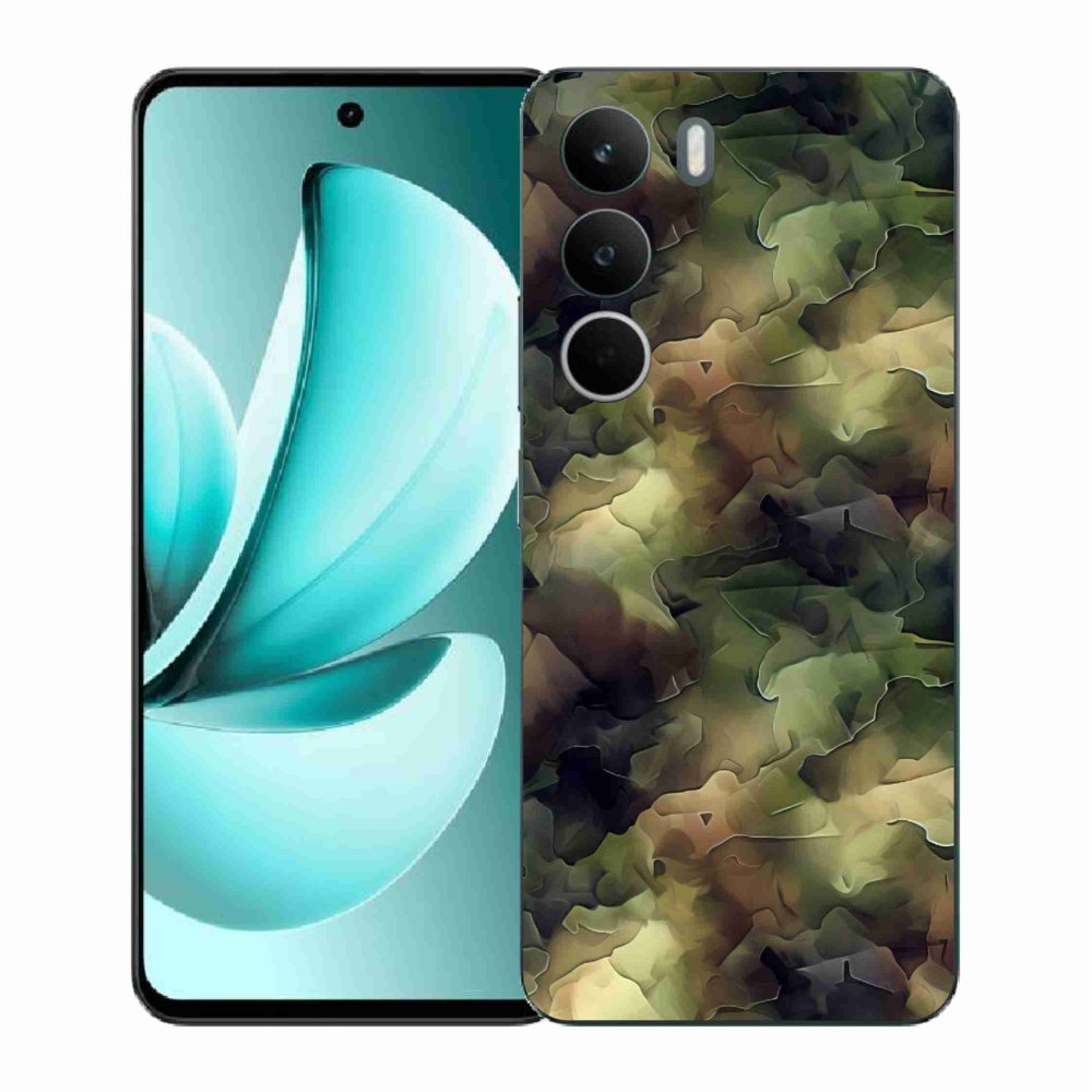 Gelový kryt mmCase na Realme C71 - maskáčový vzor 10
