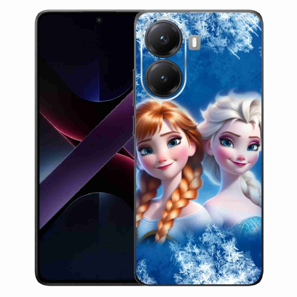 Gelový kryt mmCase na Xiaomi Poco X7 Pro 5G - ledové království 2