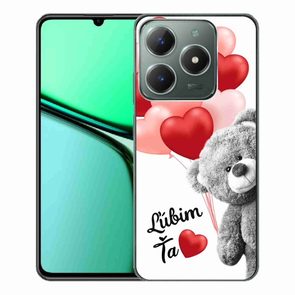 Gelový obal mmCase na Realme C61 - ľúbim ťa sk