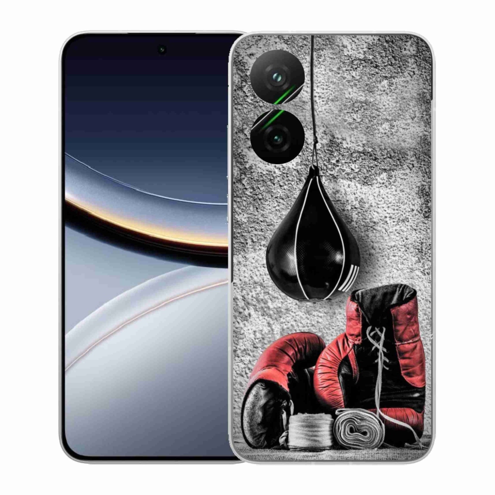 Gelový kryt mmCase na Xiaomi Poco F7 5G - boxovací pytel a rukavice