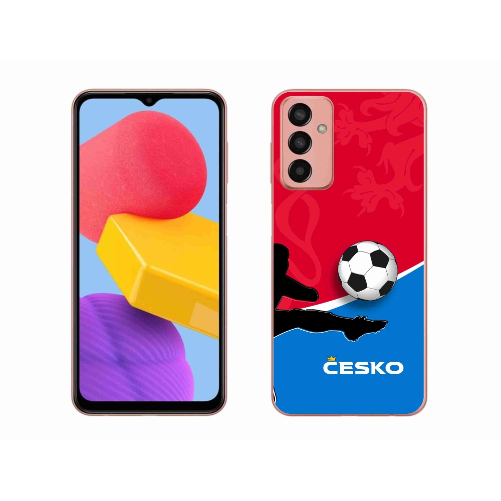 Gelový kryt mmCase na Samsung Galaxy M13 - fotbal Česko 2