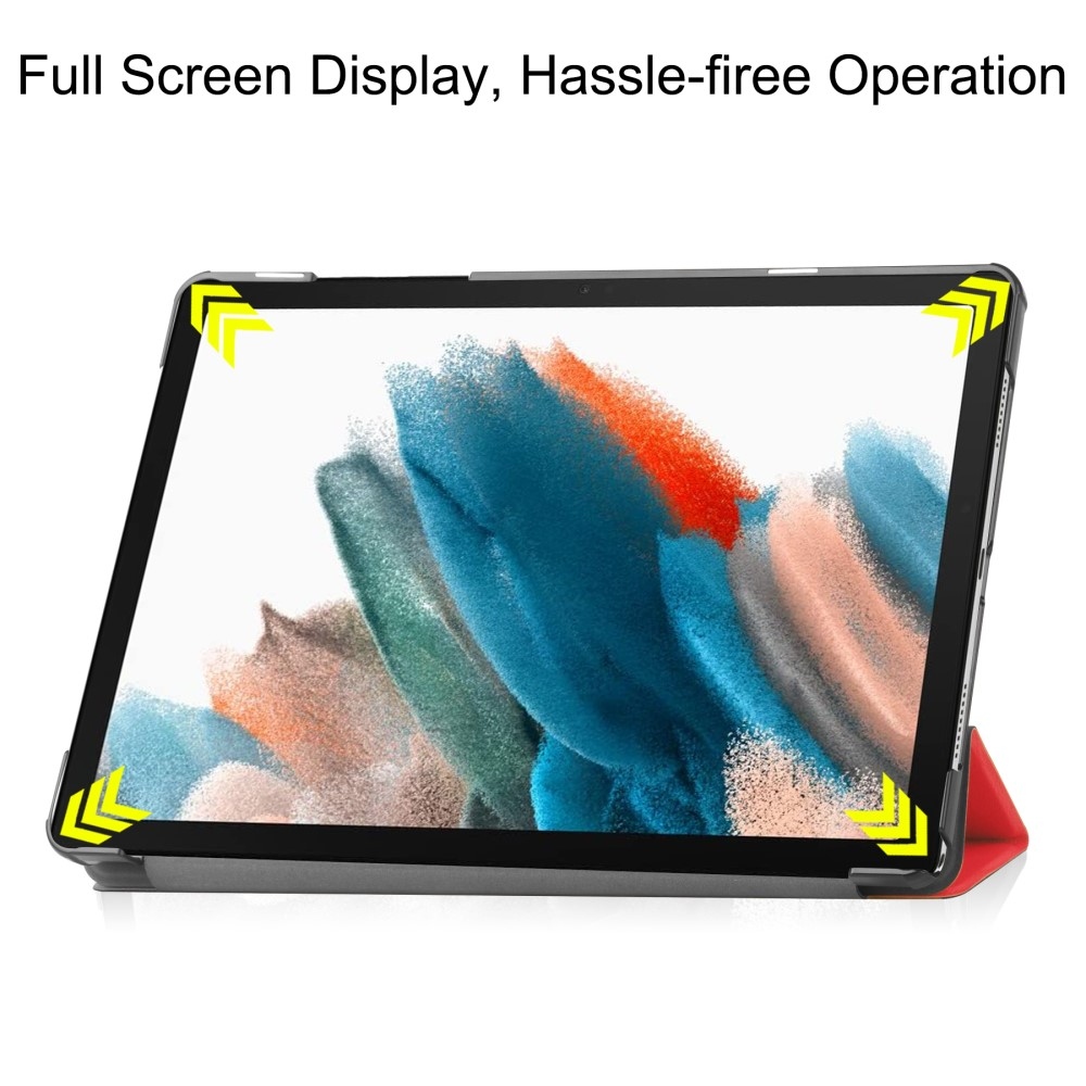 Case chytré zavírací pouzdro na Samsung Galaxy Tab A9 - červené