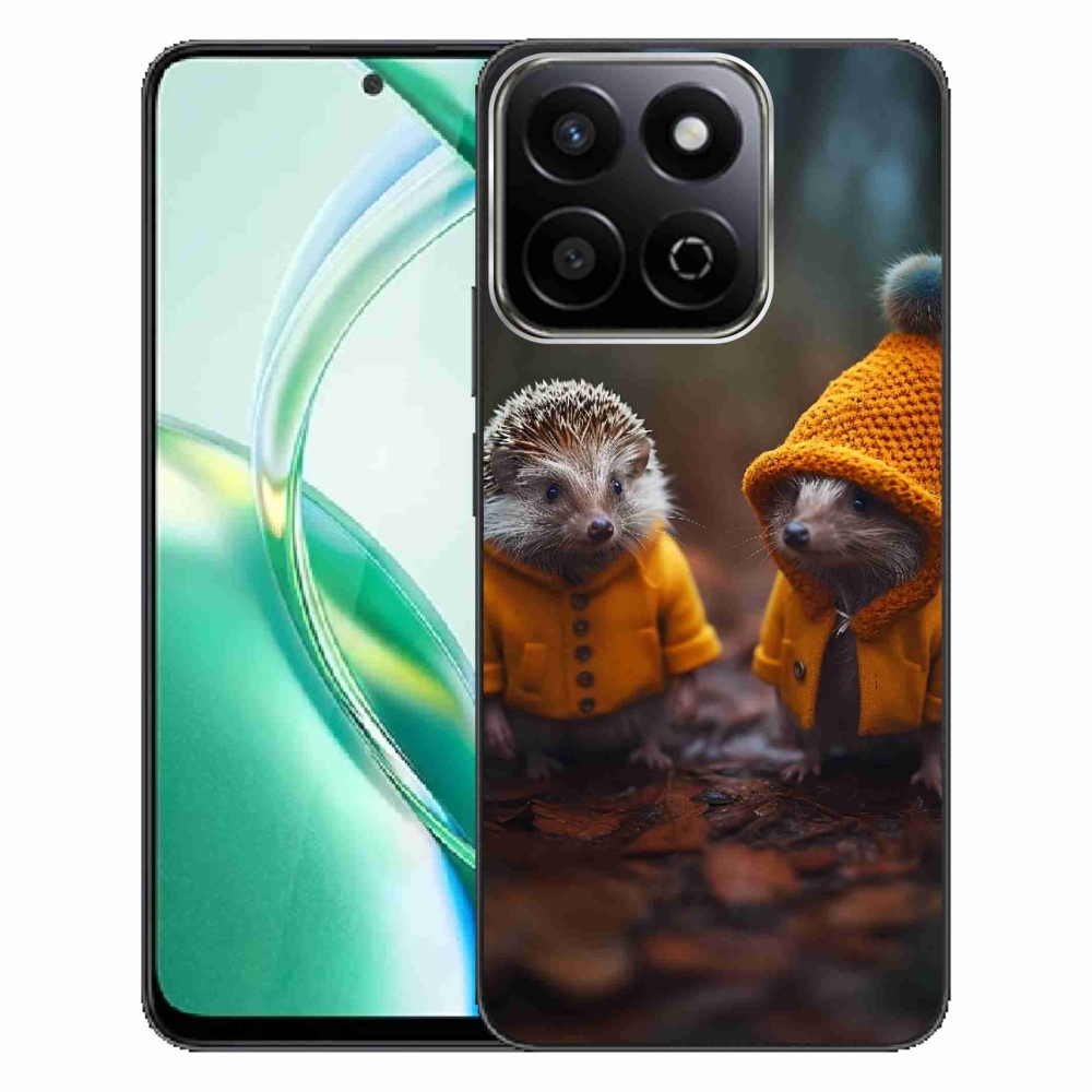 Gelový kryt mmCase na Honor 200 Smart 5G - ježci