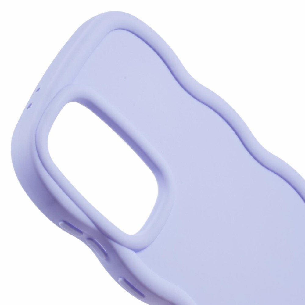 Wave odolný gelový obal na Samsung Galaxy A36 5G/A56 5G - fialový