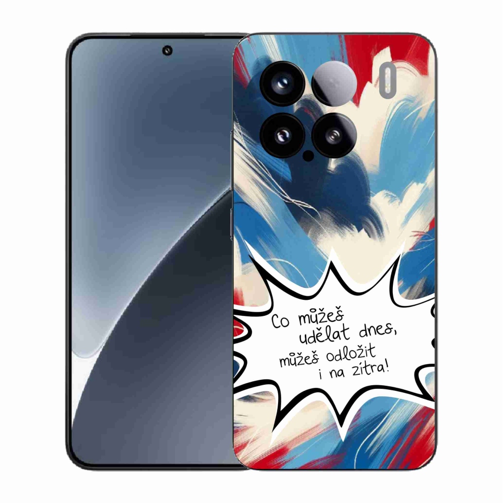 Gelový kryt mmCase na Xiaomi 15 - vtipný text 9 bílé pozadí