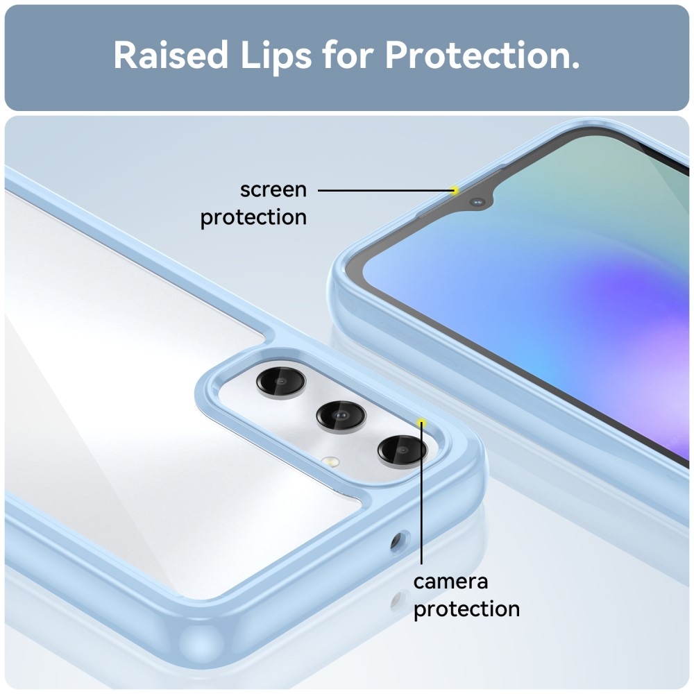 Gelový obal s pevnými zády na Samsung Galaxy A05s - modrý
