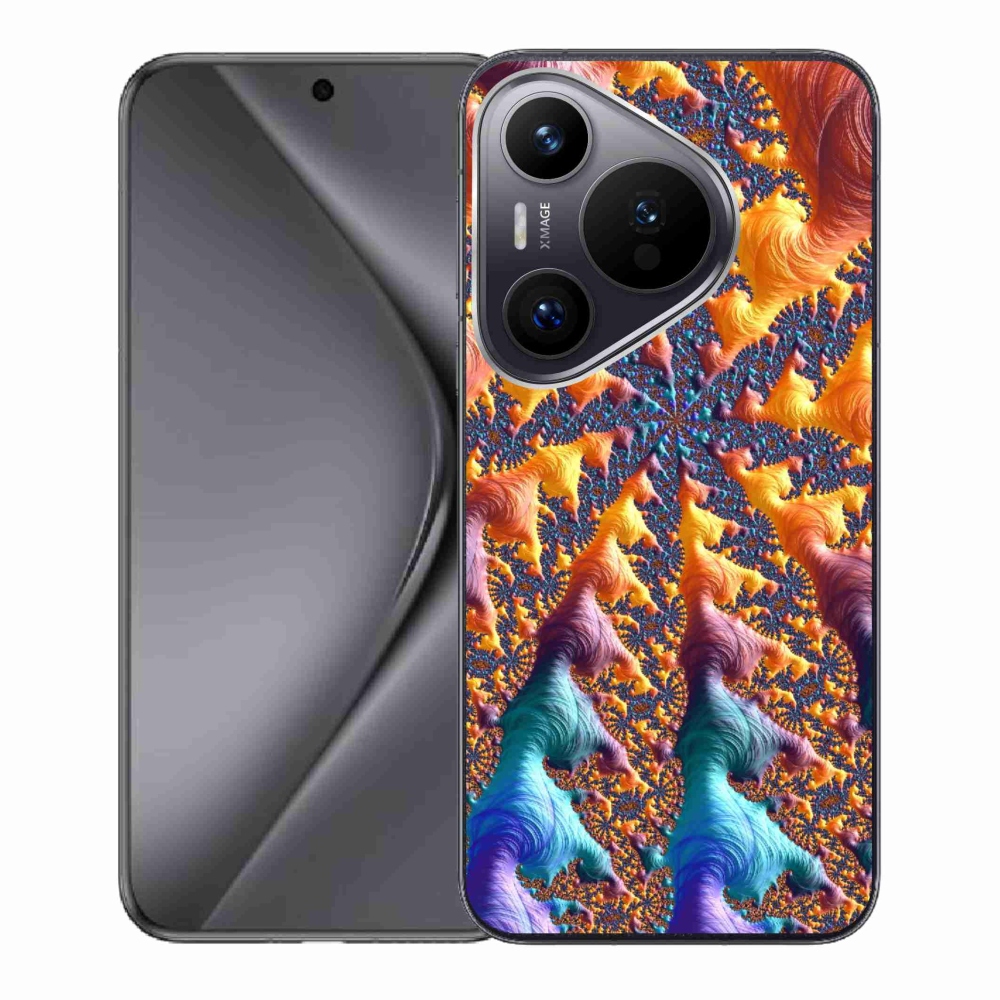 Gelový kryt mmCase na Huawei Pura 70 - abstraktní motiv 23