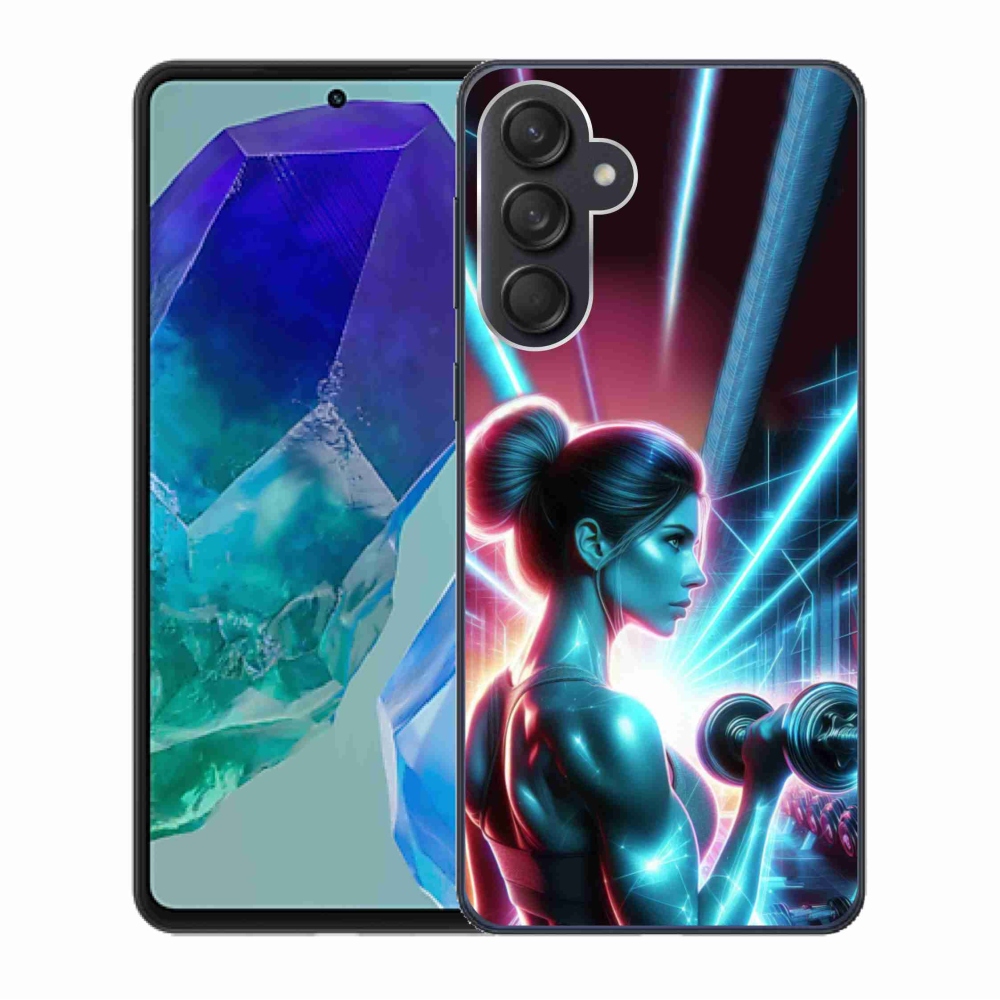 Gelový kryt mmCase na Samsung Galaxy M55 5G - posilování