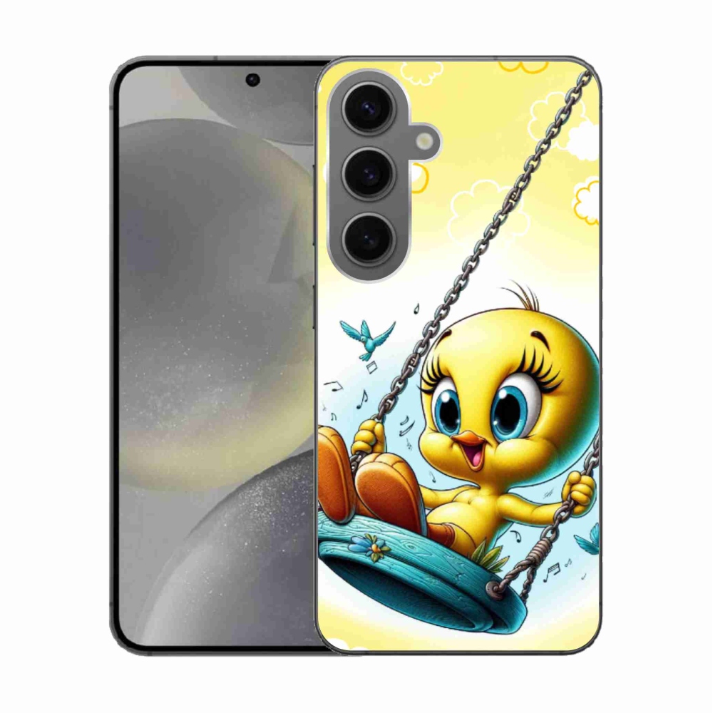 Gelový kryt mmCase na Samsung Galaxy S24 - tweety