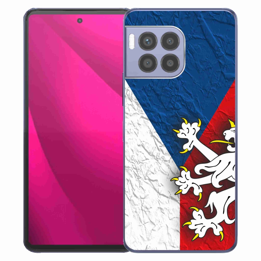 Gelový kryt mmCase na T-Mobile T Phone 2 Pro - česká vlajka 1