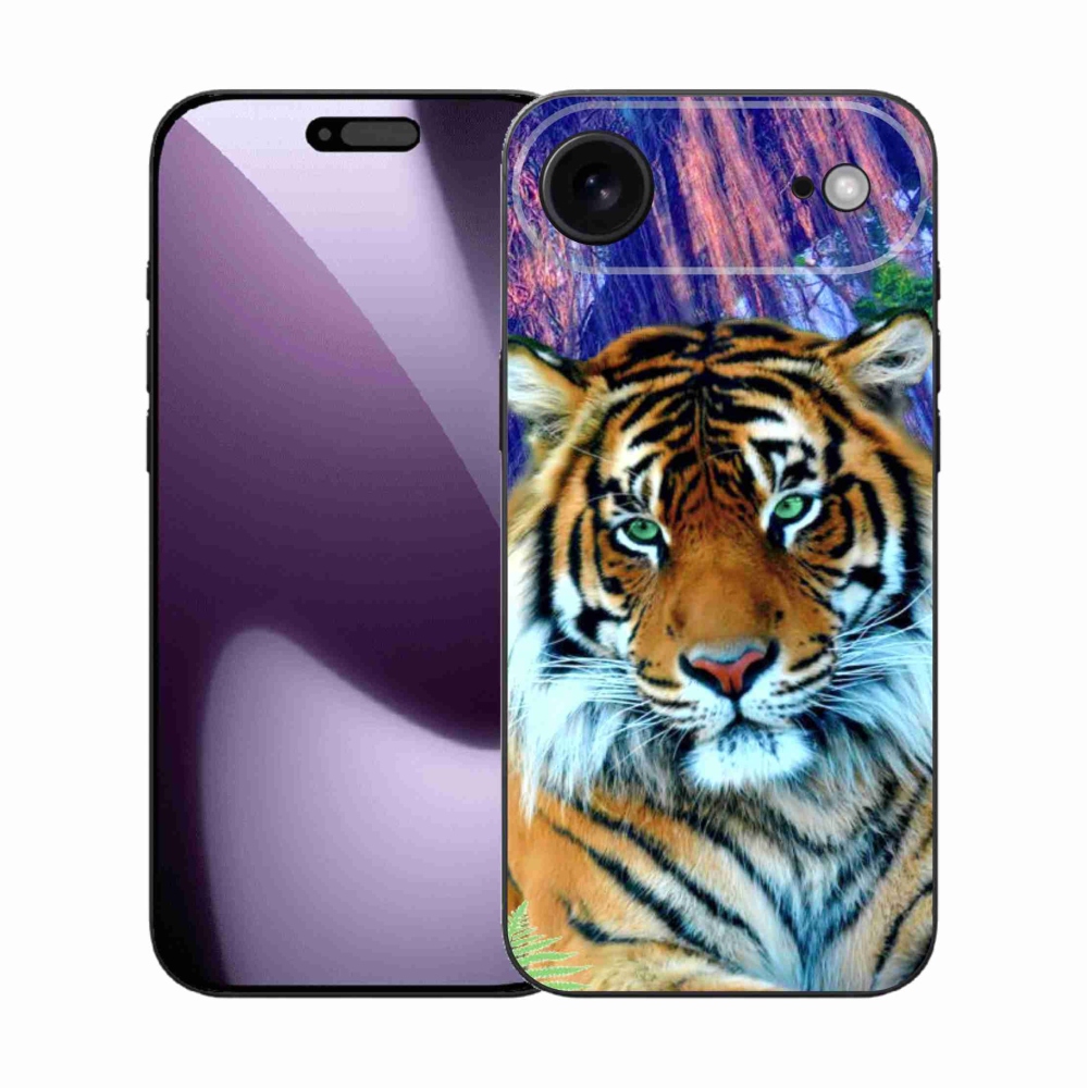 Gelový kryt mmCase na iPhone 17 Air - tygr
