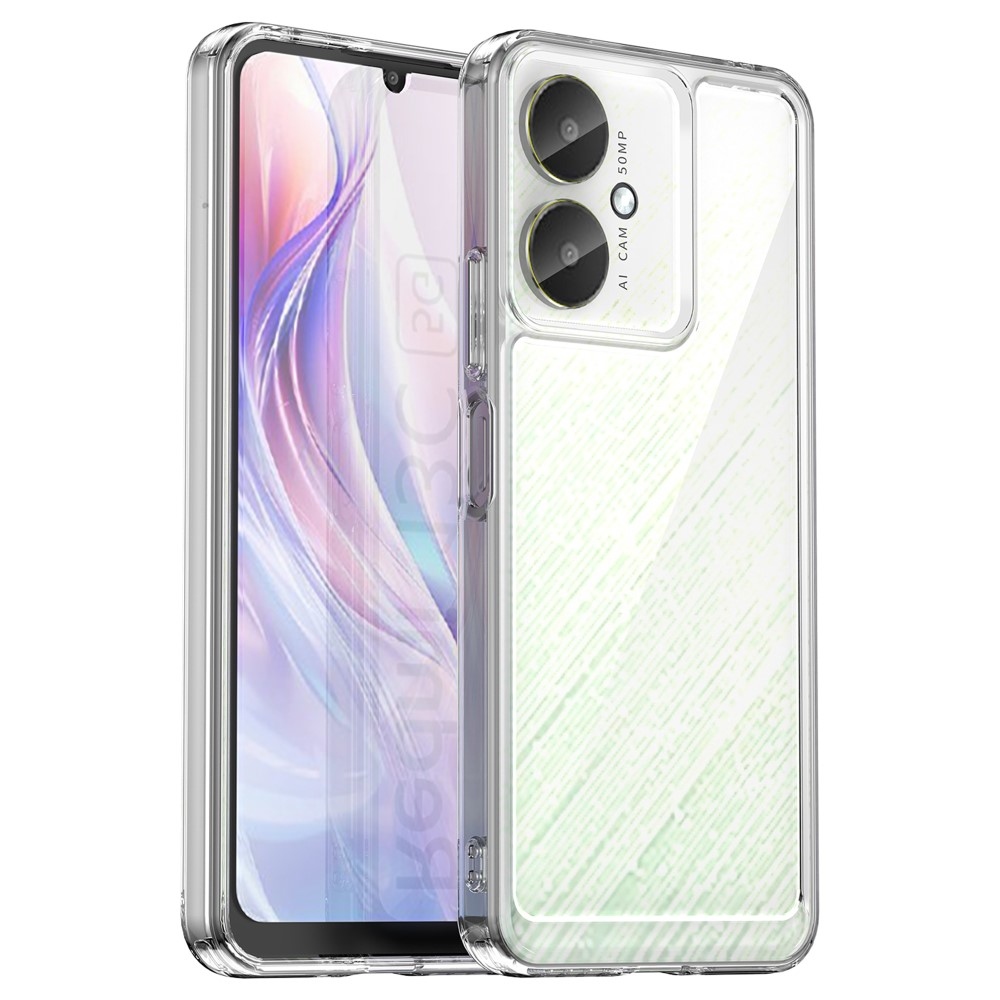 Gelový obal s pevnými zády na Xiaomi Redmi 13C 5G - průhledný