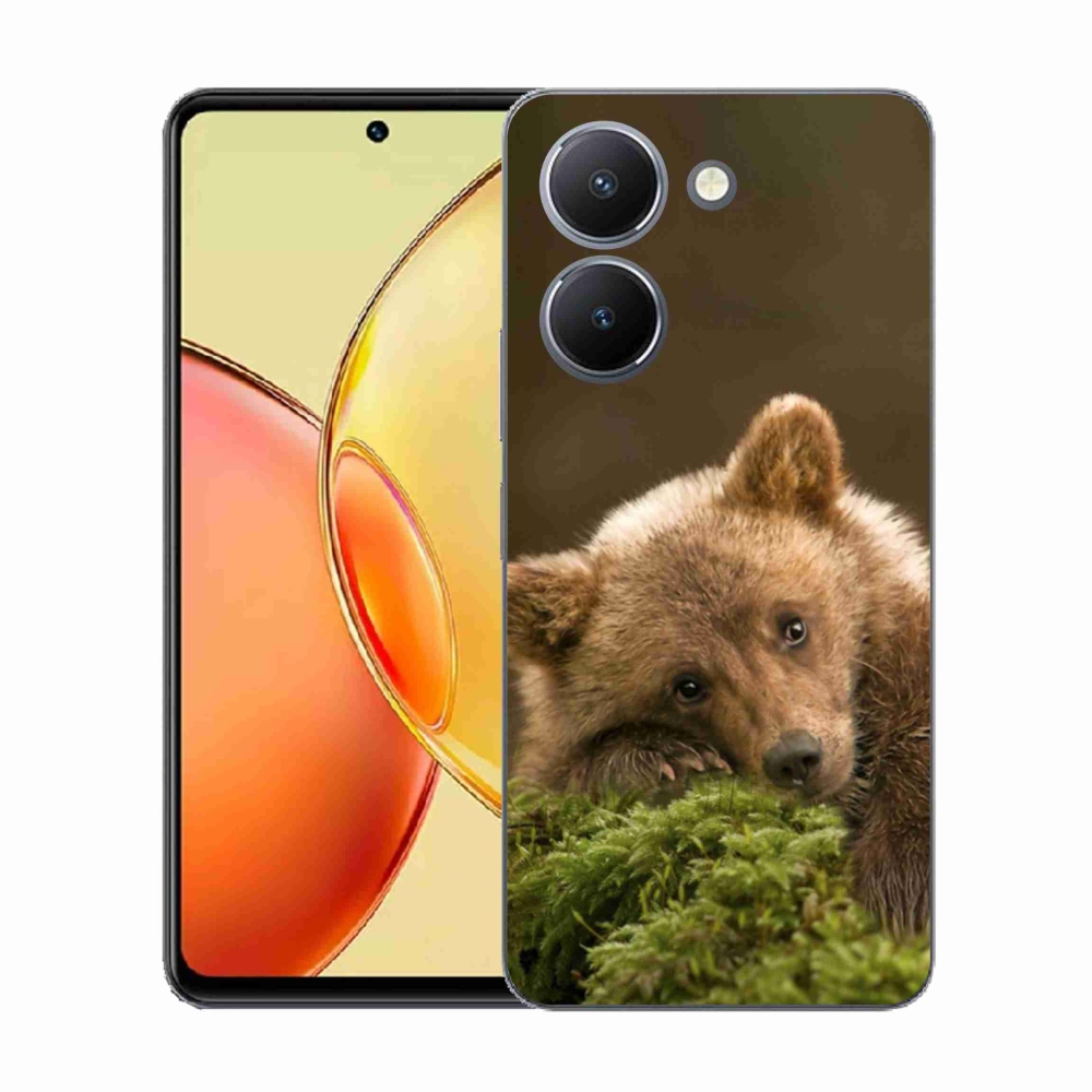 Gelový kryt mmCase na Vivo Y36 - medvěd