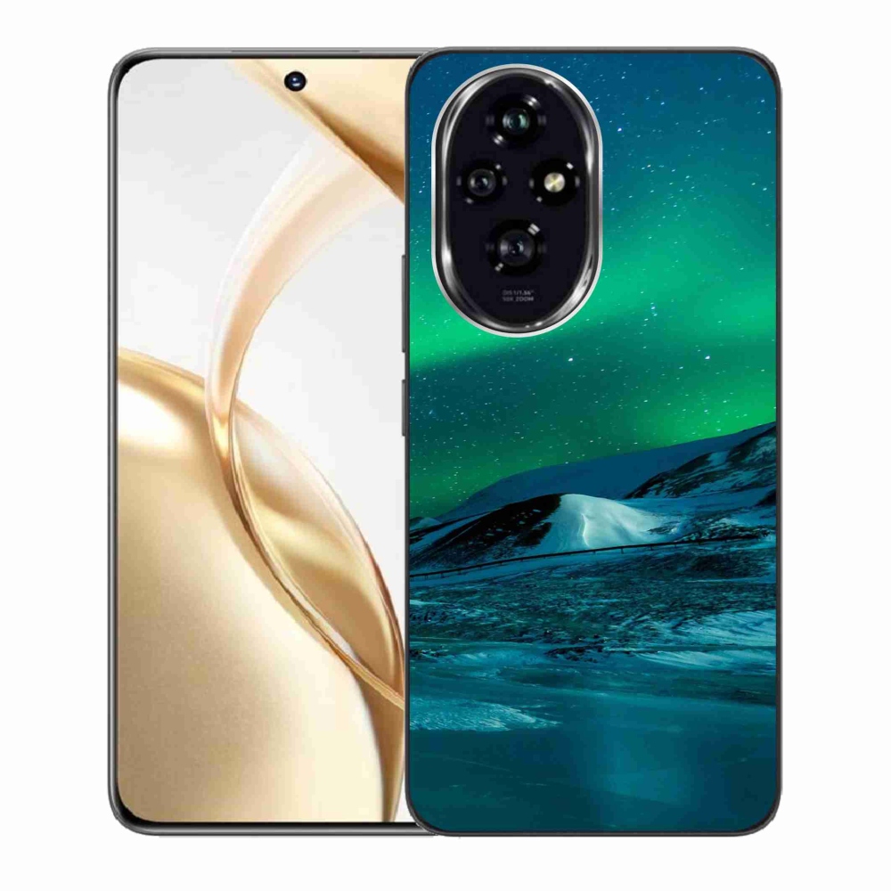 Gelový kryt mmCase na Honor 200 5G - polární záře