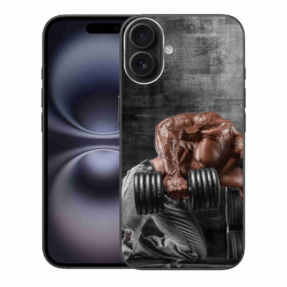 Gelový kryt mmCase na iPhone 16 Plus - posilování 1