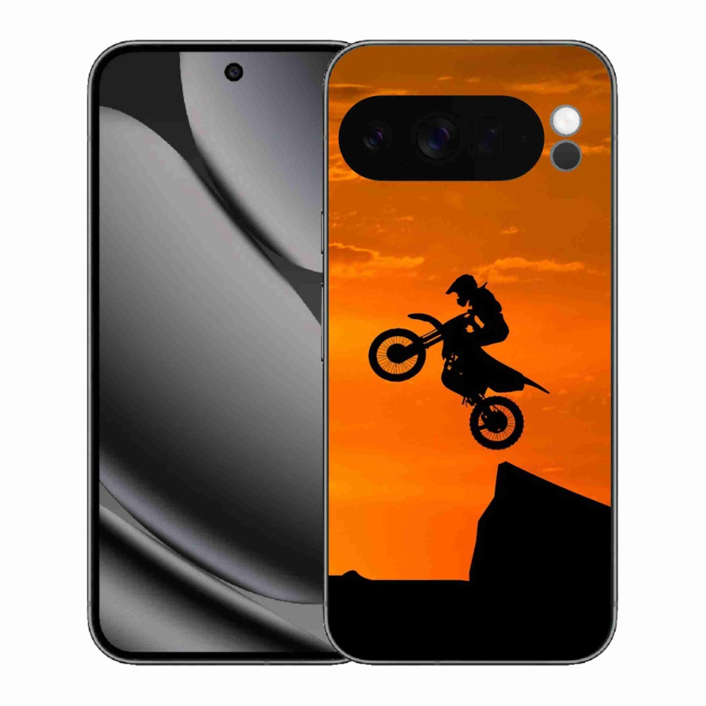 Gelový kryt mmCase na Google Pixel 10 Pro XL - motocross