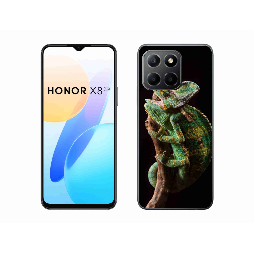 Gelový kryt mmCase na Honor X8 5G - chameleon