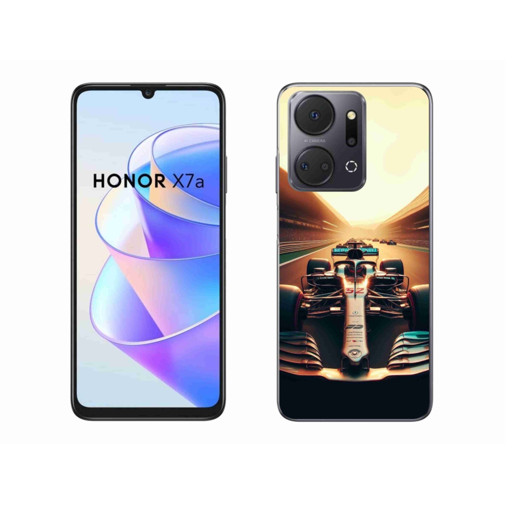 Gelový kryt mmCase na Honor X7a - formule 1