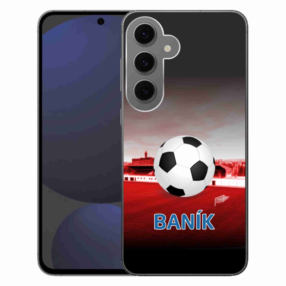 Gelový kryt mmCase na Samsung Galaxy S24 FE - baník 1