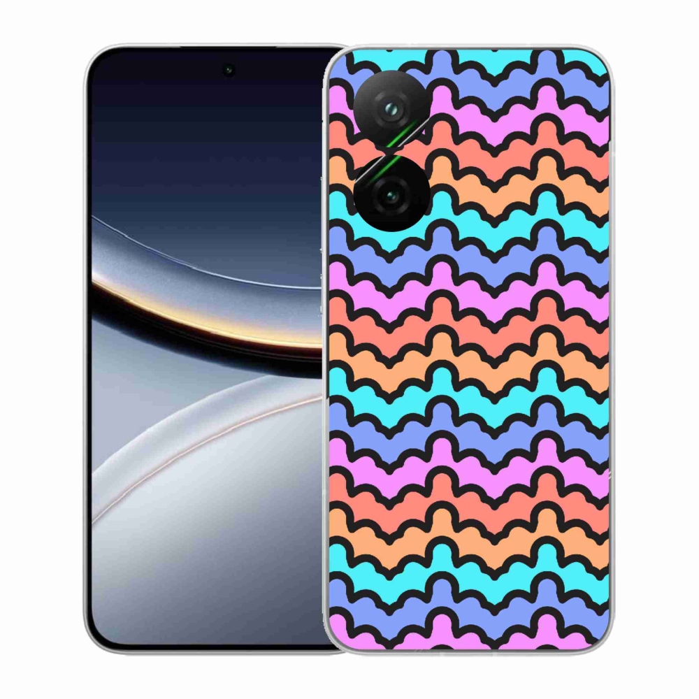 Gelový kryt mmCase na Xiaomi Poco F7 5G - abstraktní motiv 30