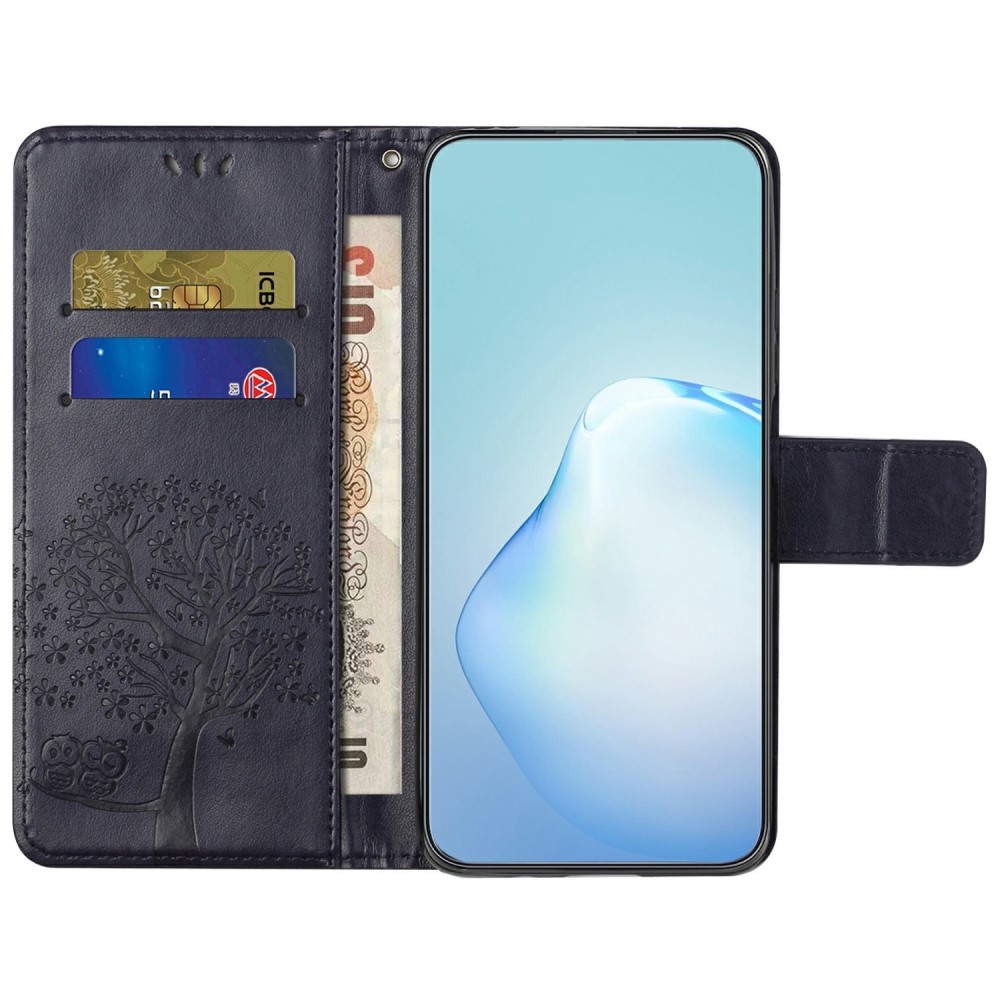 Tree knížkové pouzdro na Samsung Galaxy A26 5G - tmavěfialové