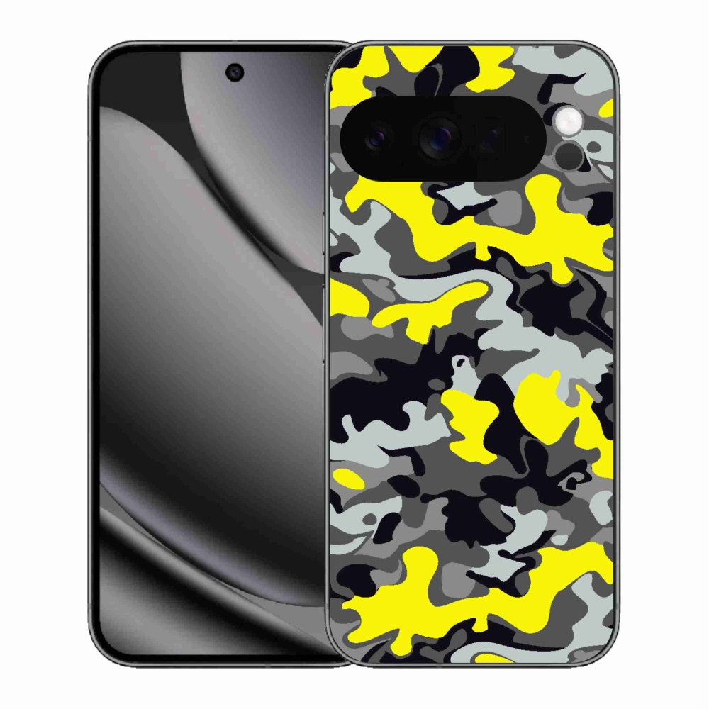 Gelový kryt mmCase na Google Pixel 10 Pro XL - maskáčový vzor 6