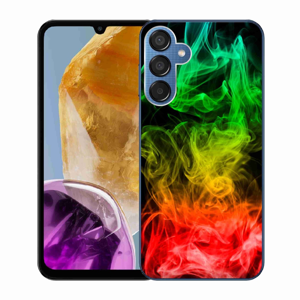 Gelový kryt mmCase na Samsung Galaxy M15 5G - abstraktní vzor 7