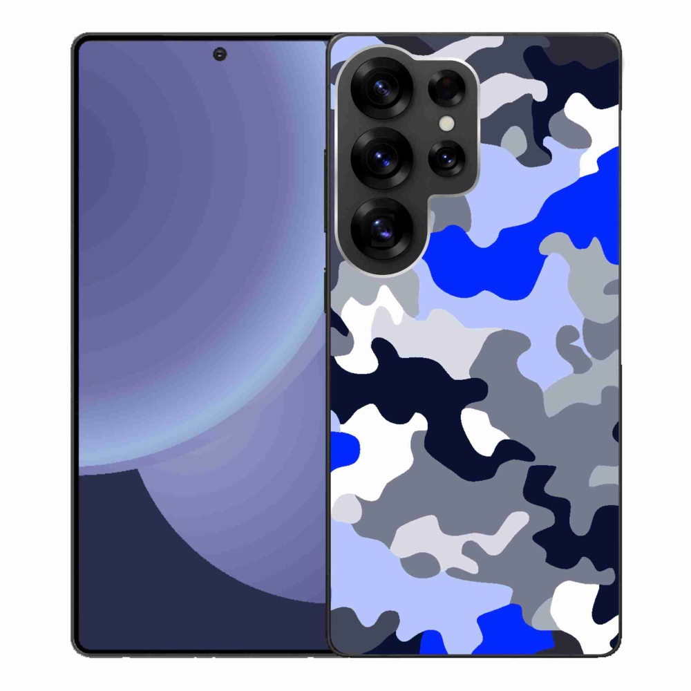 Gelový kryt mmCase na Samsung Galaxy S25 Ultra - maskáčový vzor 8